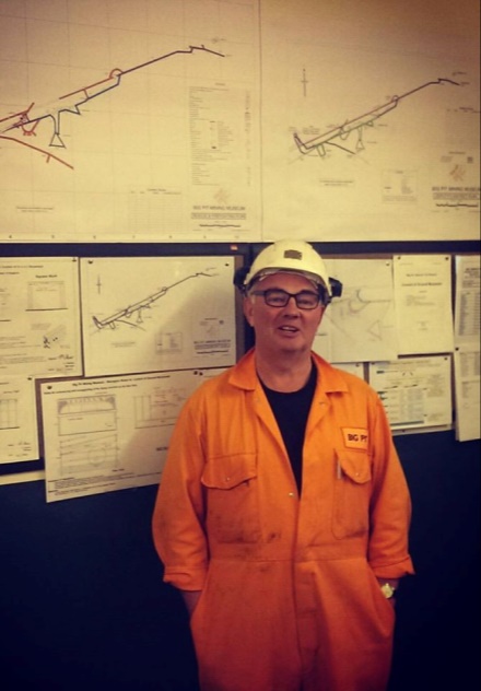 Behind the scenes Big Pit