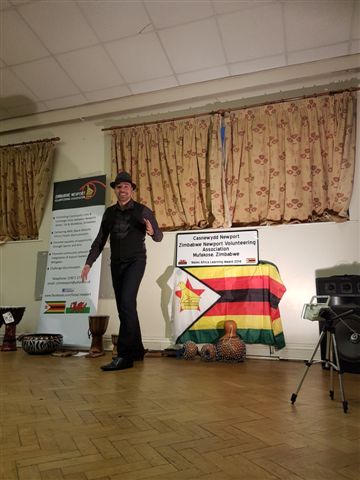 Ismael at Zimbabwean event