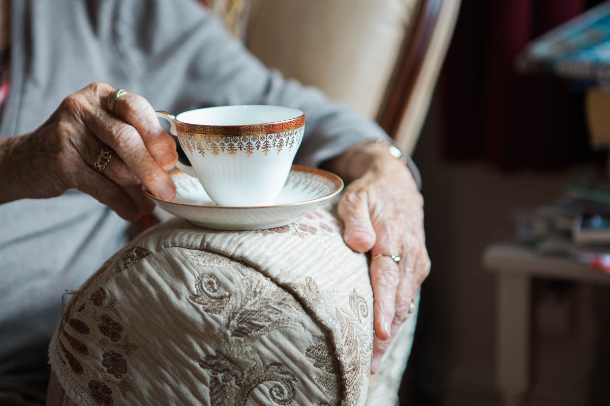 Maindee home with a cup of tea