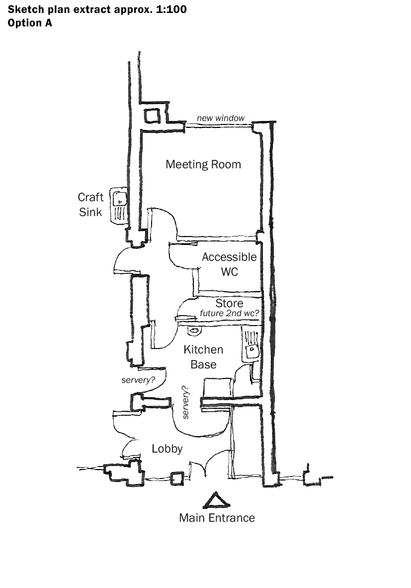 Maindee Library Small Spaces Option A